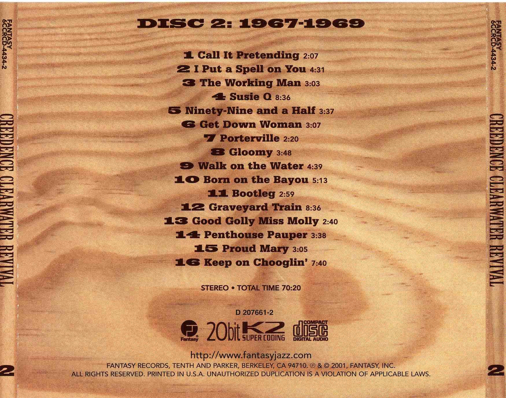 Creedence Clearwater Revival CCR Box Set [ak2 d]